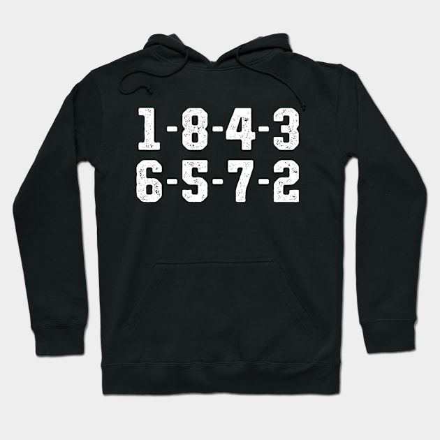 1-8-4-3-6-5-7-2 Hoodie by danterjad